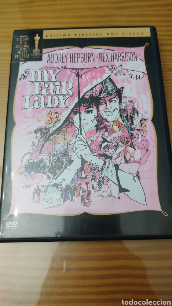 Cine: Dvd &rdquo;My Fair Lady&rdquo; con Audrey Hepburn,2 discos