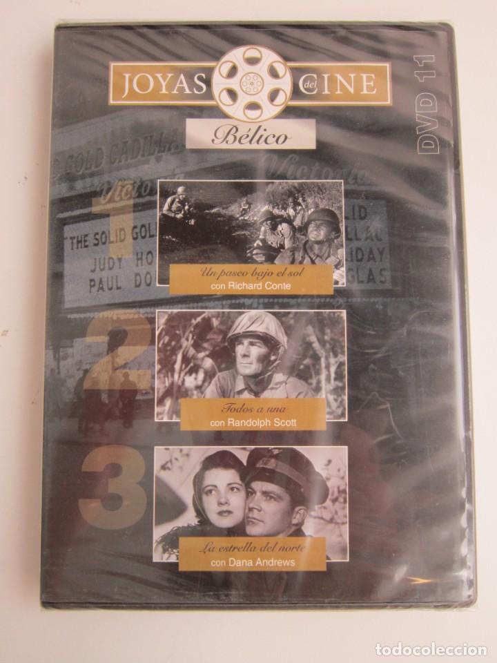 Cinema: JOYAS DEL CINE. BELICO. DVD. TRES PELICULAS.UN PASEO POR EL SOL.TODOS A UNA.LA ESTRELLA DEL NORTE.