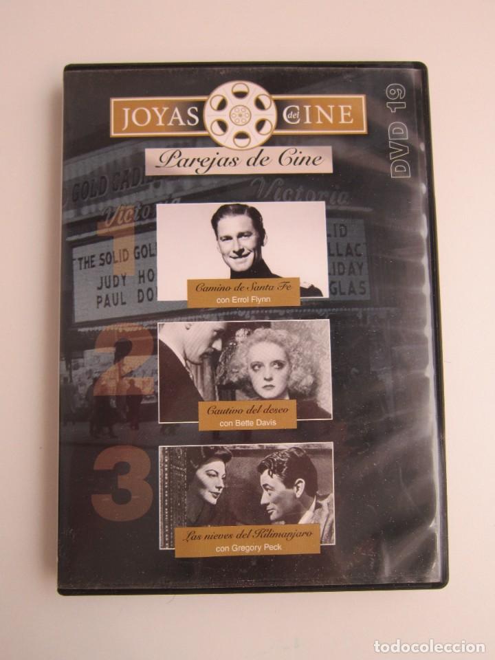 Cinema: JOYAS DEL CINE.PAREJAS DE CINE. DVD. CAMINO DE SANTA FE.CAUTIVO DEL DESEO.LAS NIEVES DEL KILIMANJARO
