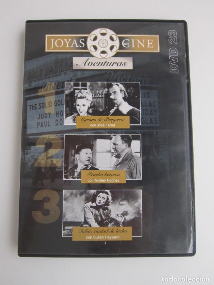 Cinema: JOYAS DEL CINE. AVENTURAS. DVD. CYRANO DE BERGERAC.PRUEBA EROICA. TULSA, CIUDAD DE LUCHA.