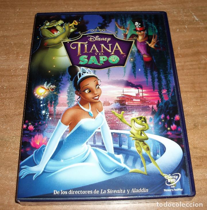 Cine: TIANA Y EL SAPO CLASICO DISNEY N&ordm; 51 DVD NUEVO PRECINTADO ANIMACION (SIN ABRIR) R2