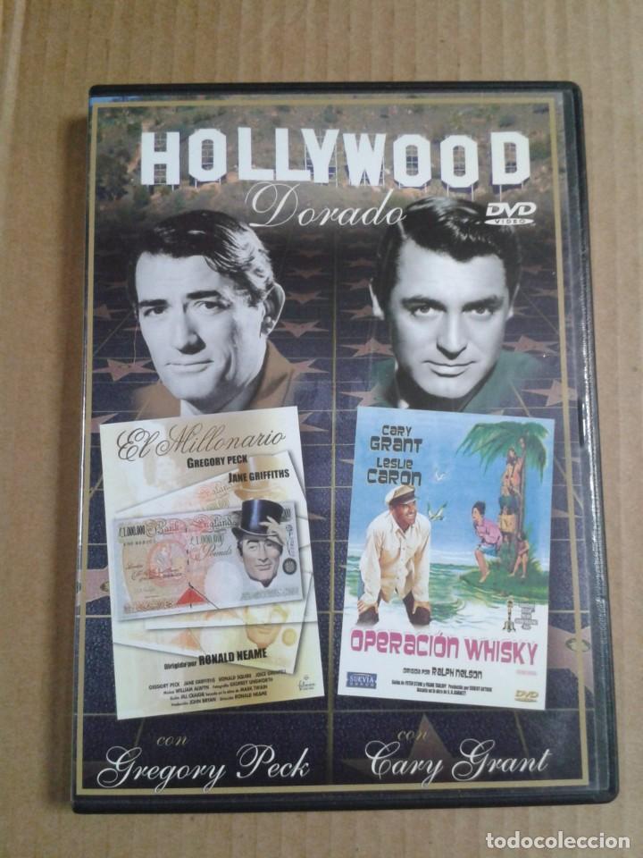 Cine: HOLLYWOOD DORADO. EL MILLONARIO. OPERACION WHISKY. DVD