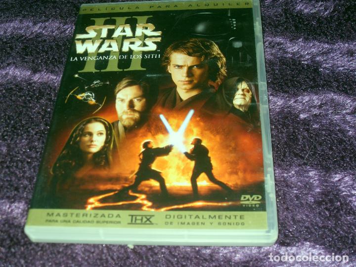 Cine: STAR WARS III. LA VENGANZA DE LOS SITH. DVD. PELICULA CASTELLANO.