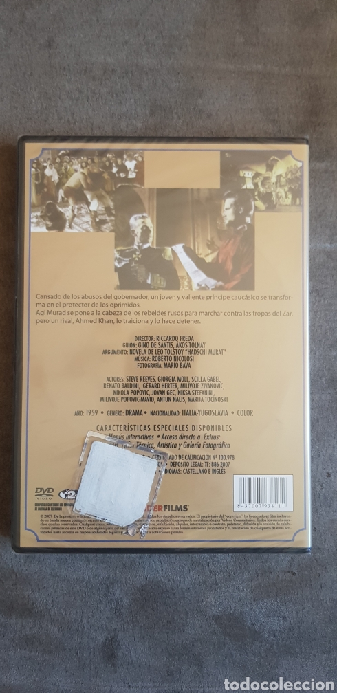 Cine: DVD EL DIABLO BLANCO (PRECINTADO) - Foto 2