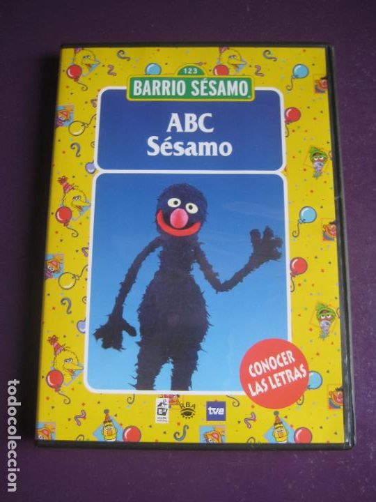Cine: BARRIO SESAMO VOL 2 - ABC SESAMO - DVD DIRIA Q SIN USO - TVE 80'S