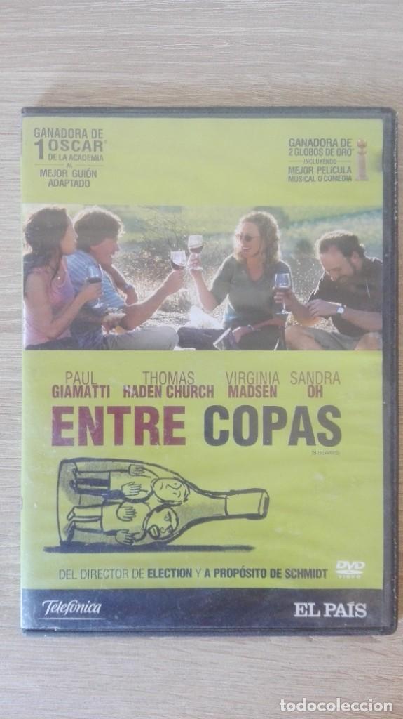 Cin&eacute;ma: ENTRE COPAS - DVD - PAUL GIAMATTI, THOMAS HADEN - TELEF&Oacute;NICA - EL PA&Iacute;S -A&Ntilde;O 2012.