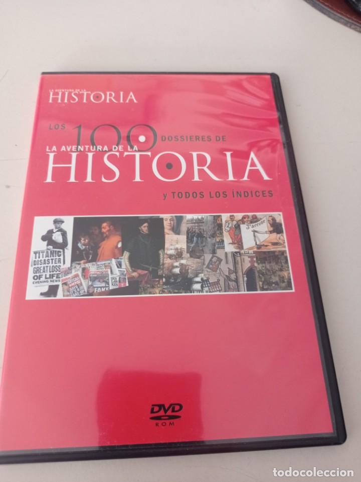 Cine: LOS 100 DOSSIERES DE LA AVENTURA DE LA HISTORIA Y TODOS LOS &Iacute;NDICES (DVD) REF. UR MES