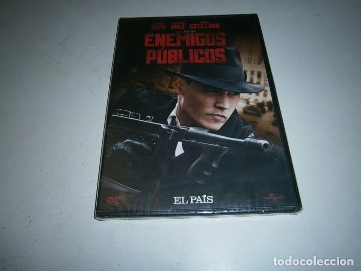 Cine: ENEMIGOS PUBLICOS DVD NUEVO PRECINTADO JOHNNY DEEP CHRISTIAN BALE MARION COTILLARD