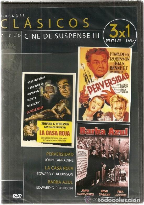 Cine: PERVERSIDAD + LA CASA ROJA + BARBA AZUL (3 PELIS, CICLO SUSPENSE III)