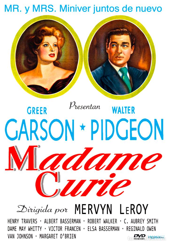 Cine: MADAM CURIE DVD .......