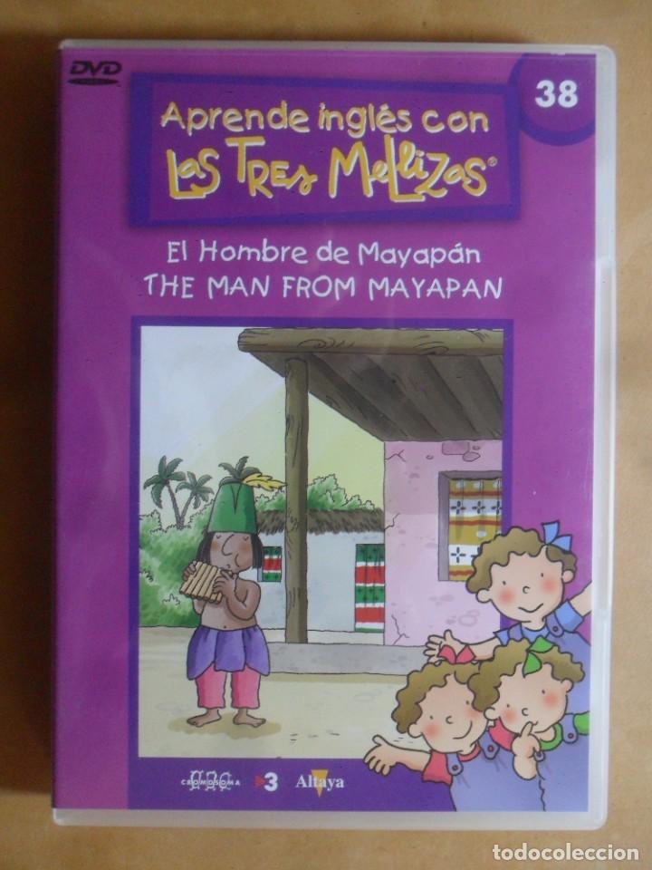 Cine: DVD - APRENDE INGLES CON LAS TRES MELLIZAS - EL HOMBRE DE MAYAPAN -
