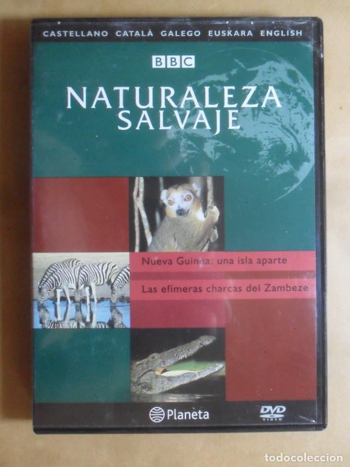 Cine: DVD - NATURALEZA SALVAJE - NUEVA GUINEA: UNA ISLA APARTE / LAS CHARCAS DEL ZAMBEZE - BBC -
