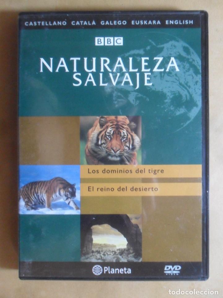 Cin&eacute;ma: DVD - NATURALEZA SALVAJE - LOS DOMINIOS DEL TIGRE / EL REINO DEL DESIERTO - BBC -