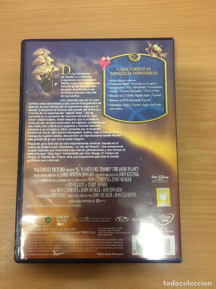 Cine: DVD EL PLANETA DEL TESORO - Foto 2