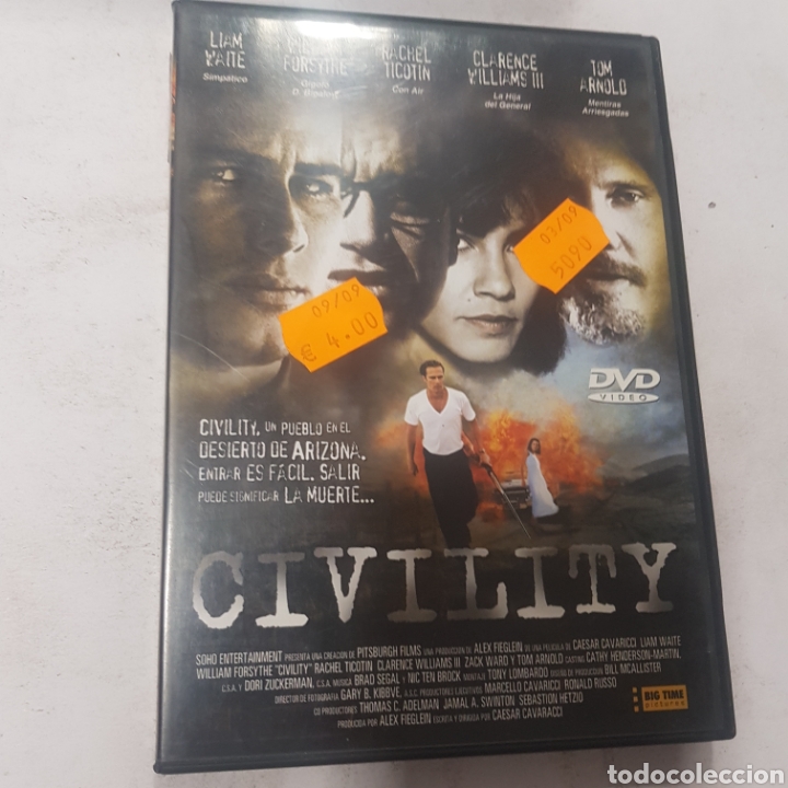 Cinema: S395 civility &nbsp; -DVD SEGUNDA MANO