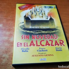 Cine: SIN NOVEDAD EN EL ALCAZAR DVD ESPAÑA VERSION RESTAURADA INTEGRA FASCISMO FRANQUISMO GUERRA CIVIL. Lote 285459103