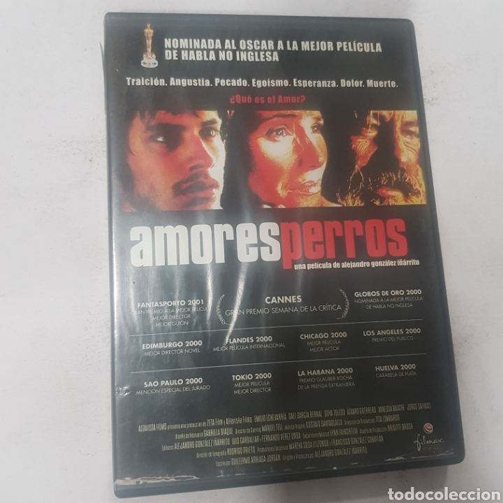 Cine: S394 Amores Perros &nbsp; -DVD SEGUNDA MANO