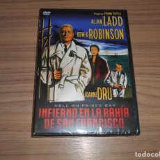 Cine: INFIERNO EN LA BAHIA DE SAN FRANCISCO DVD EDWARD G. ROBINSON ALAN LADD NUEVA PRECINTADA
