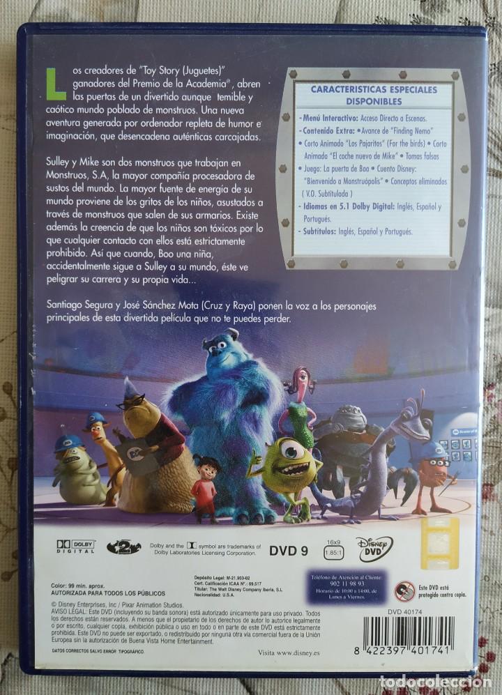 Cine: DVD - Monstruos S.A. (Disney) - Foto 3