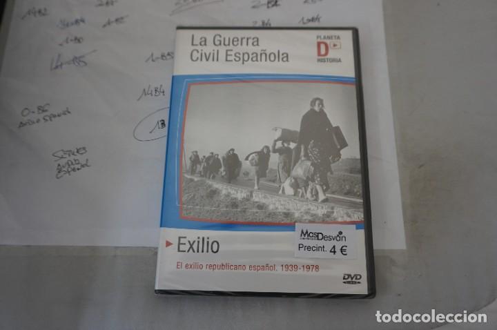 Cine: 13B1/ DVD PRECINTADO - LA GUERRA CIVIL ESPA&Ntilde;OLA - EXILIO