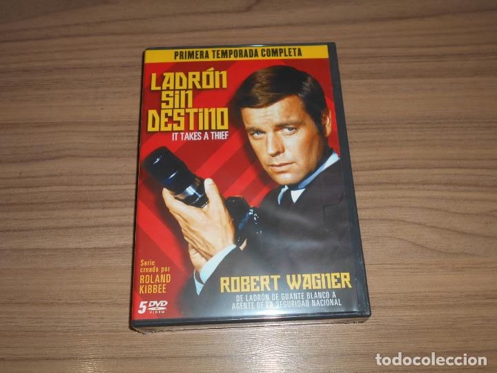 Cine: LADRON SIN DESTINO TEMPORADA Completa 5 DVD 800 Min. ROBERT WAGNER Discos COMO NUEVOS
