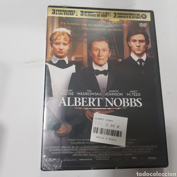 Cinema: ND187 Albert nobbs-DVD NUEVO PRECINTADO