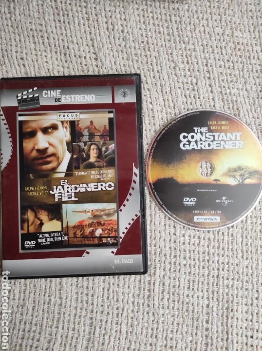 Cine: DVD JARDINERO FIEL - RALPH FIENNES - RACHEL WEISZ