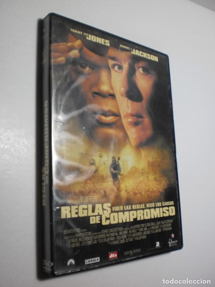 Cin&eacute;ma: dvd reglas de compromiso. tommy lee jones. samuel l jackson. 131 min (buen estado)