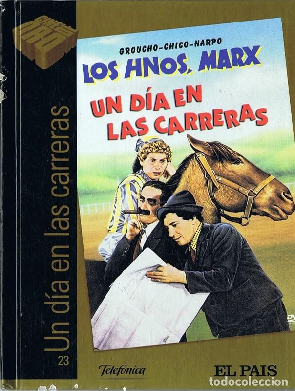 Cine: LOS HNOS. MARX UN D&Iacute;A EN LAS CARRERAS (LIBRO DVD)