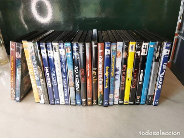 Cinema: LOTE DE 25 PELICULAS DE ACCION EN DVD ORIGINALES MIRAR FOTOS CON LOS TITULOS L1