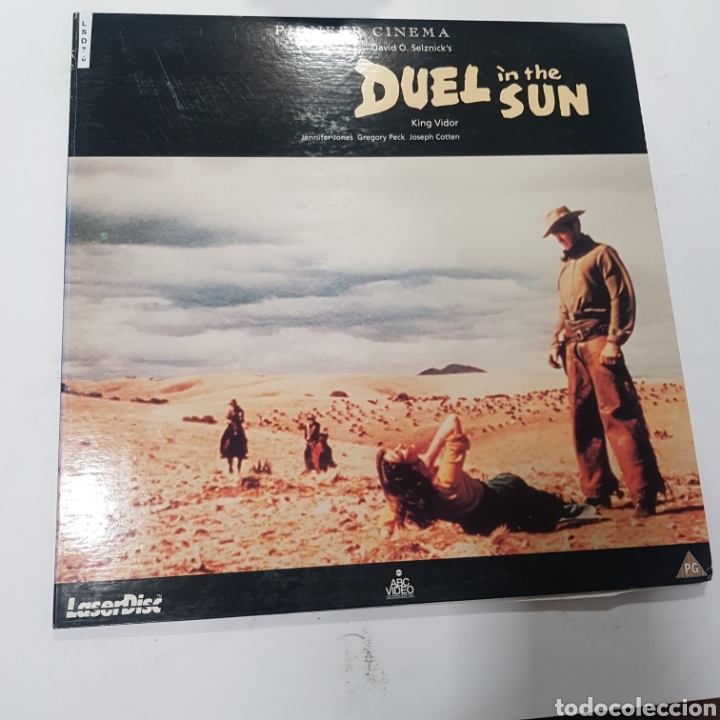 Cine: LSD 70 duelo in the sun&nbsp; -LASER DISC SEGUNDA MANO