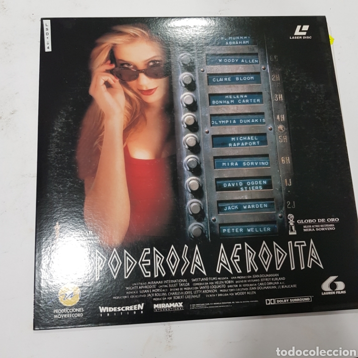 Cine: LSD 184 poderosa Afrodita &nbsp; -LASER DISC SEGUNDA MANO - Foto 1