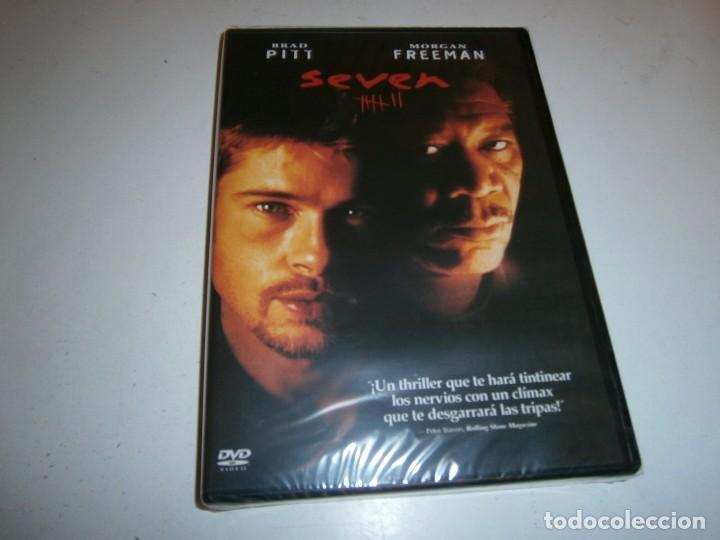 Cinema: SEVEN DVD BRAD PITT MORGAN FREEMAN NUEVO PRECINTADO