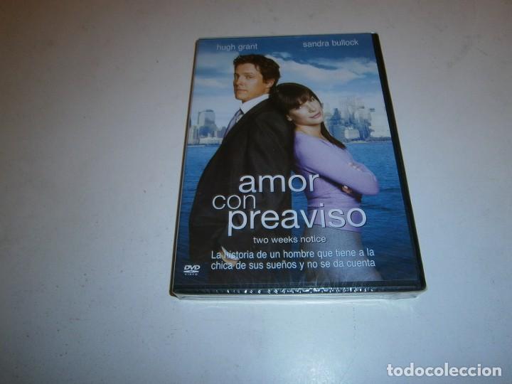 Cine: AMOR CON PREAVISO DVD NUEVO PRECINTADO HUGH GRANT SANDRA BULLOCK