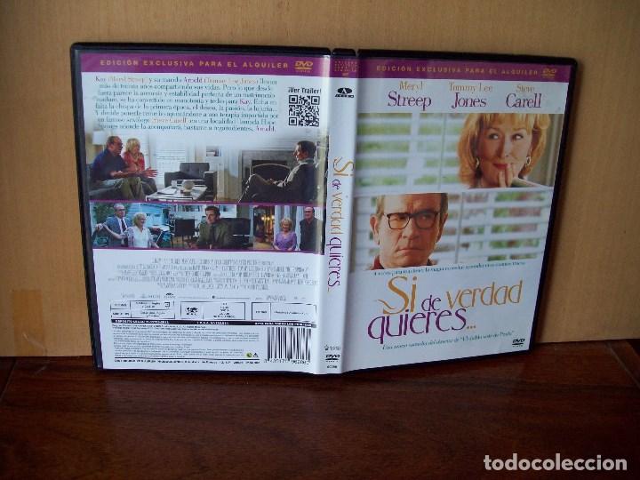 Cinema: SI DE VERDAD QUIERES - MERYK STREEP - TOMMY LEE JONES - DVD EDICION ALQUILER
