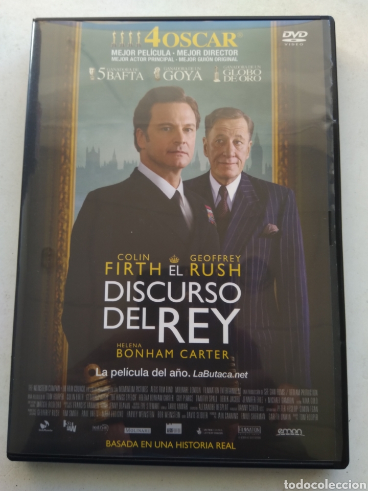 Cine: DVD EL DISCURSO DEL REY - Foto 1