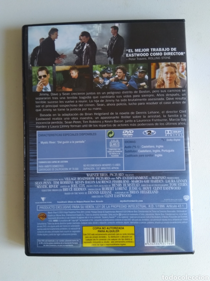 Cine: DVD MYSTIC RIVER - Foto 2