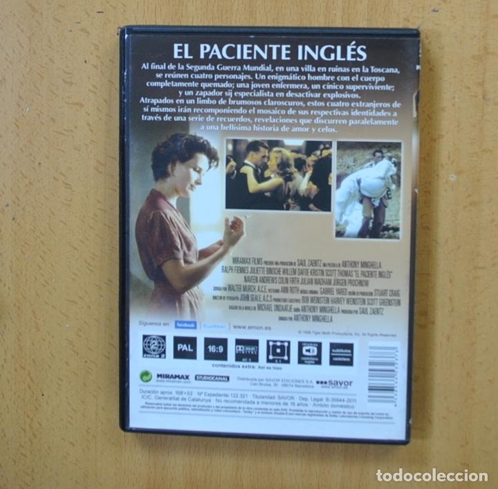 Cine: EL PACIENTE INGLES - DVD - Foto 2
