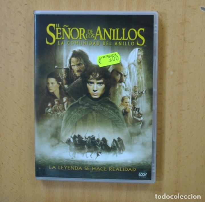 Cine: EL SE&Ntilde;OR DE LOS ANILLOS LA COMUNIDAD DEL ANILLO - DVD