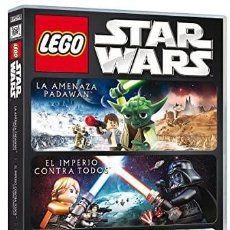 Cine: STAR WARS (LEGO) TRILOGÍA. LA AMENAZA PADAWAN / EL IMPERIO CONTRA TODOS / LAS CRÓNICAS DE YODA. Lote 288980203