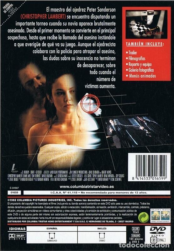 Cine: JAQUE AL ASESINO CHRISTOPHER LAMBERT - Foto 2