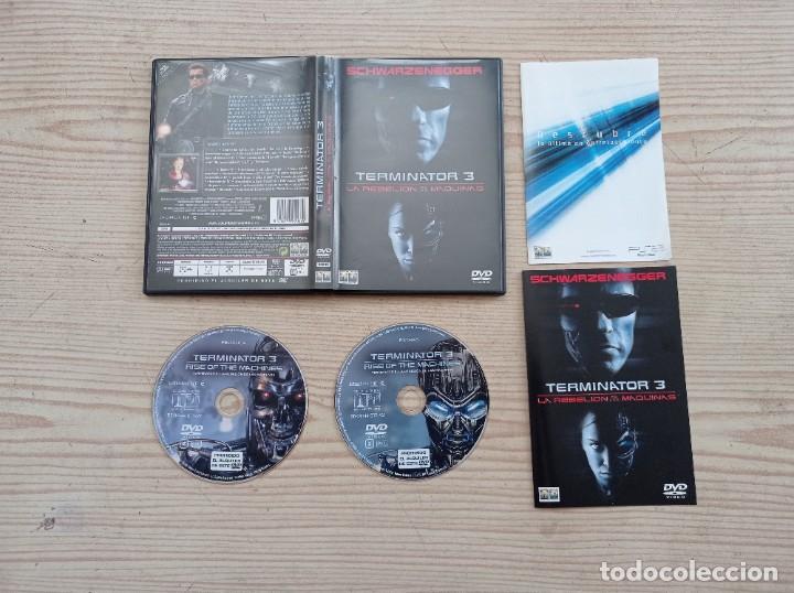 Cine: Terminator 3 - La Rebelion De Las Maquinas - 2 DVD - Lote 2