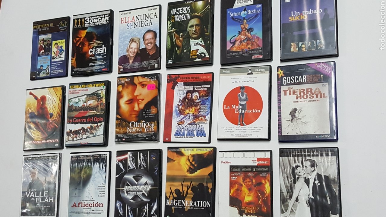 LOTE SURTIDO DE 18 PELÍCULAS Pack 18