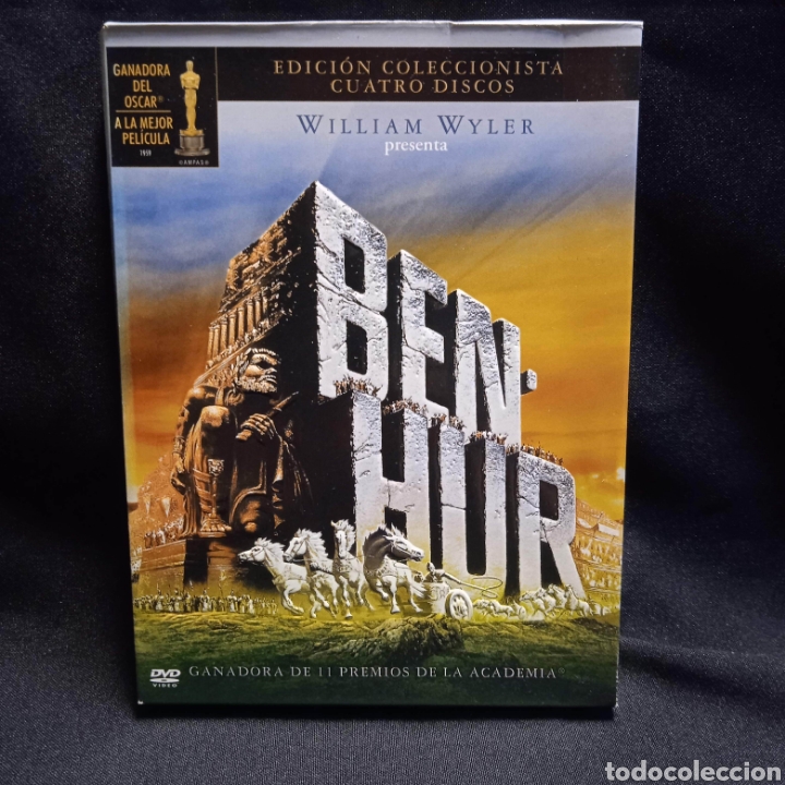 Cine: BEN-HUR ED. ESPECIAL 4 DISCOS DVD #BLU7