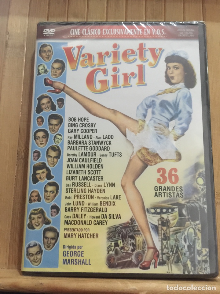 Cinema: Variety Girl ( VOSE ) DVD - Precintado -