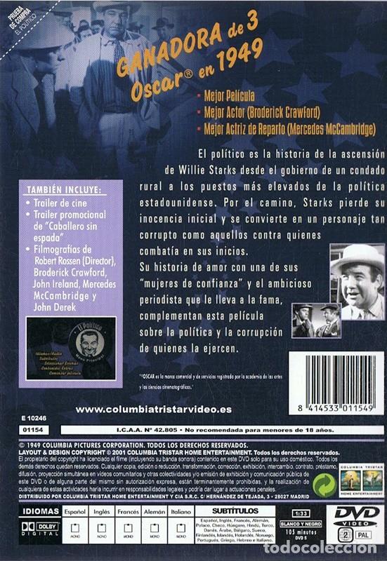 Cine: EL POL&Iacute;TICO - Foto 2