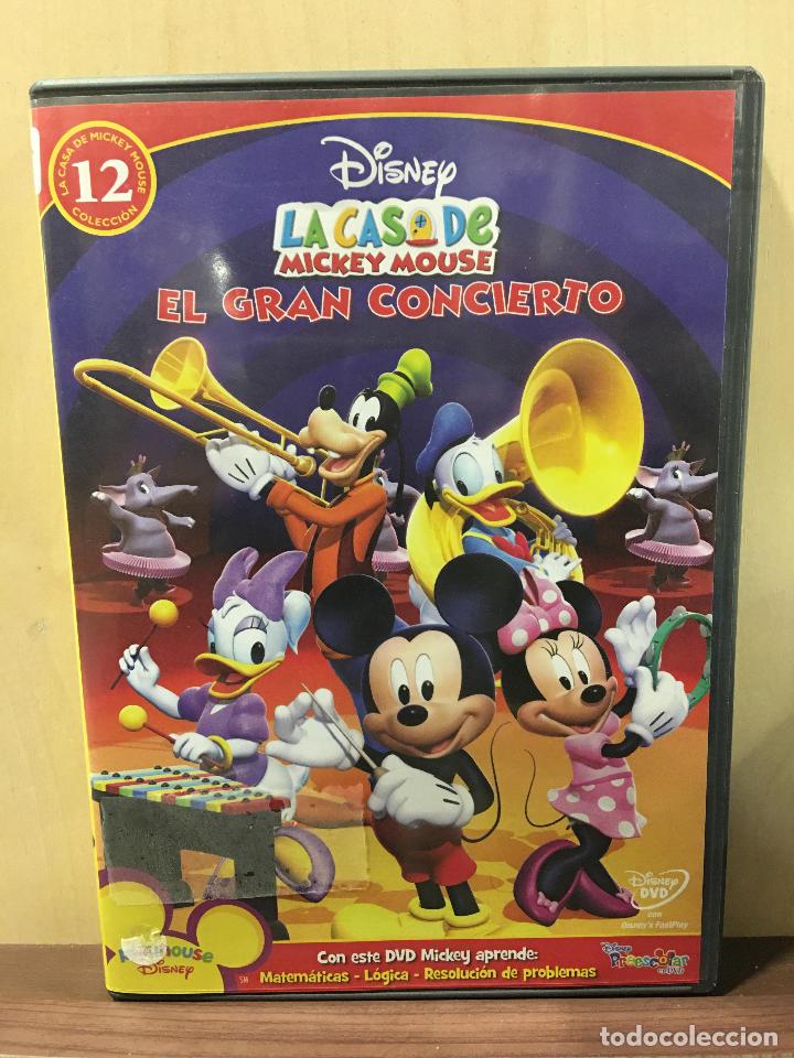 Cine: La casa de Mickey Mouse: El gran concierto [DVD] [DVD] (2&ordf; Mano - Bueno)
