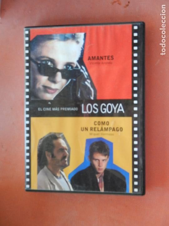 Cine: AMANTES , COMO UN RELAMPAGO -DVD LOS GOYA