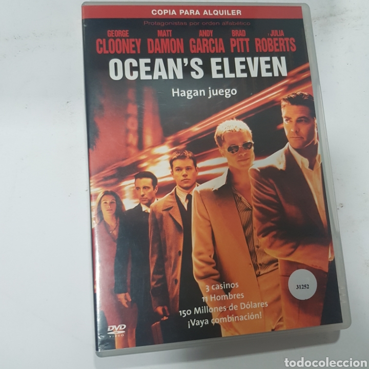 Cinema: V102 Ocean's Eleven -DVD MUY USADO VIDEOV CLUB