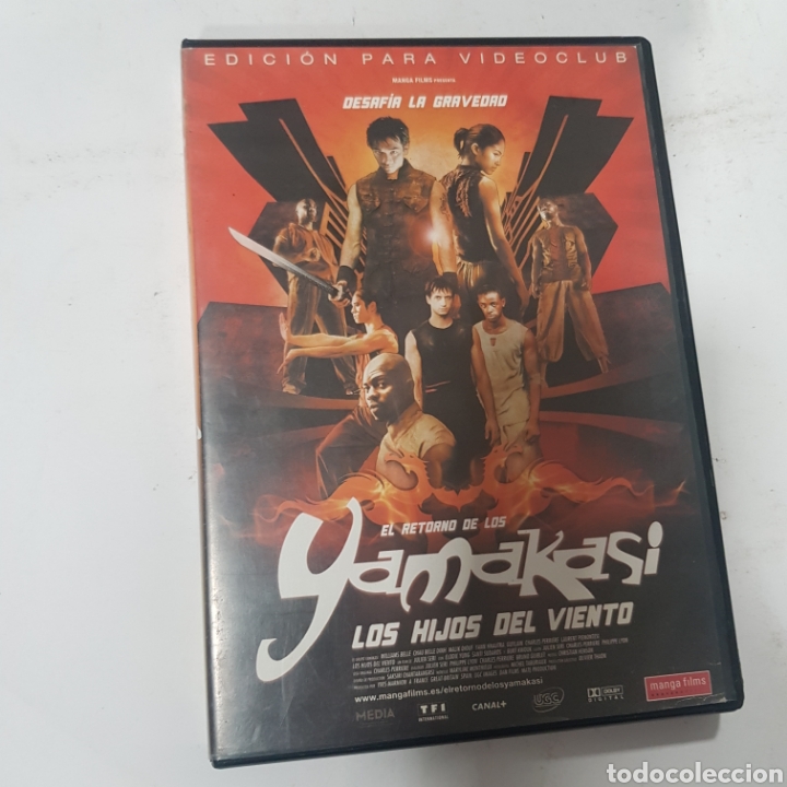 Cinema: V117 Yamakasi -DVD MUY USADO VIDEOV CLUB